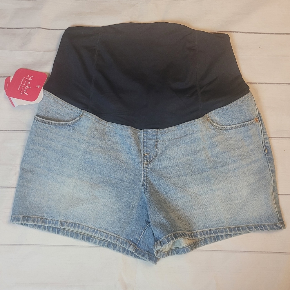 Isabel maternity shorts